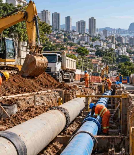Universalização do saneamento acelera demanda por novas redes